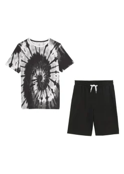 Camiseta y pantalón corto para niños (2 piezas)