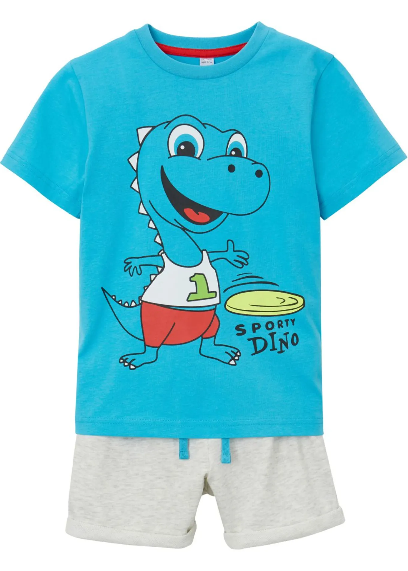 Camiseta y pantalón corto (conjunto de 2 piezas)