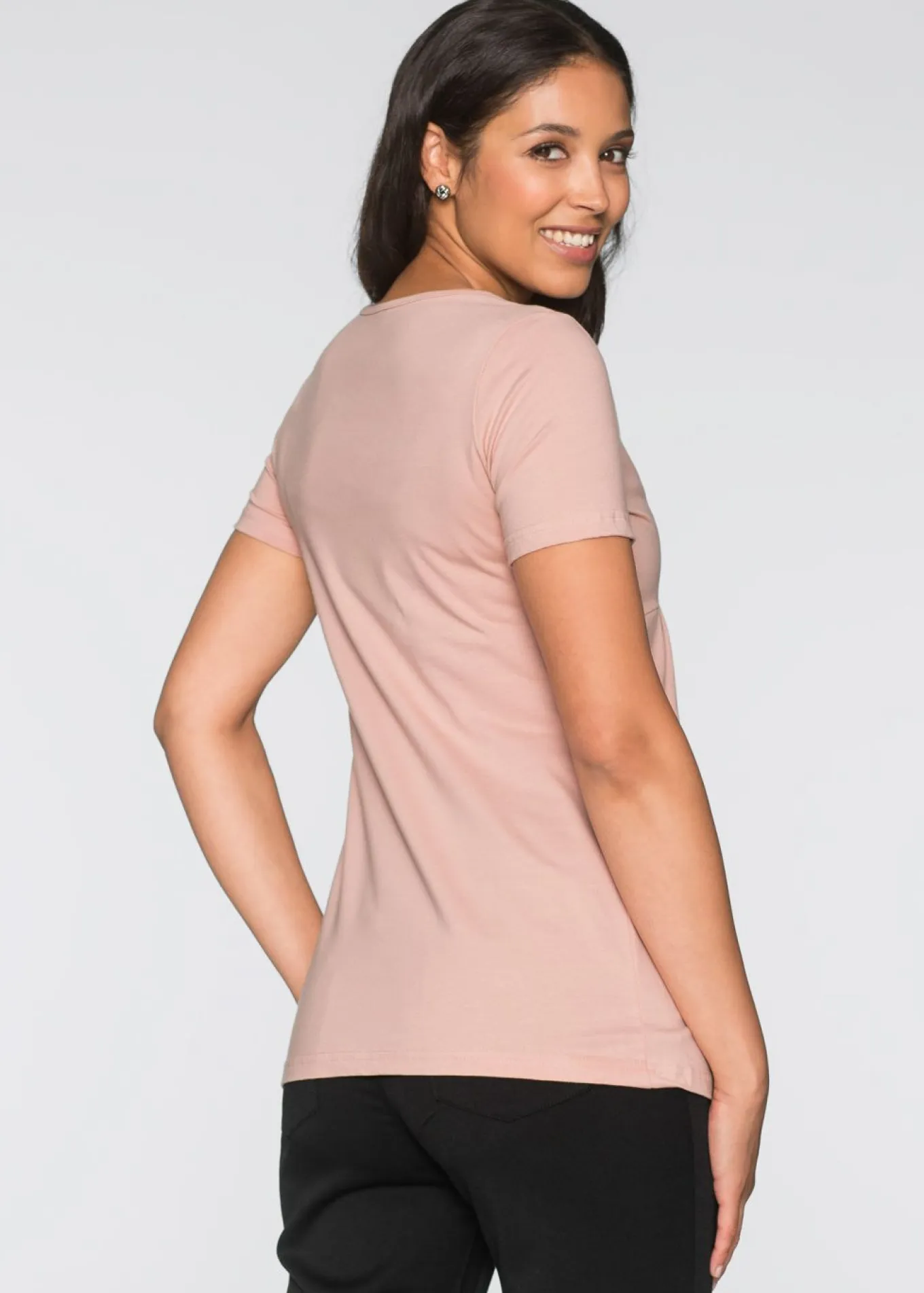 Camisetas premamá y de lactancia 2 en 1 (2 unidades)