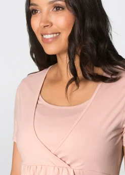Camisetas premamá y de lactancia 2 en 1 (2 unidades)
