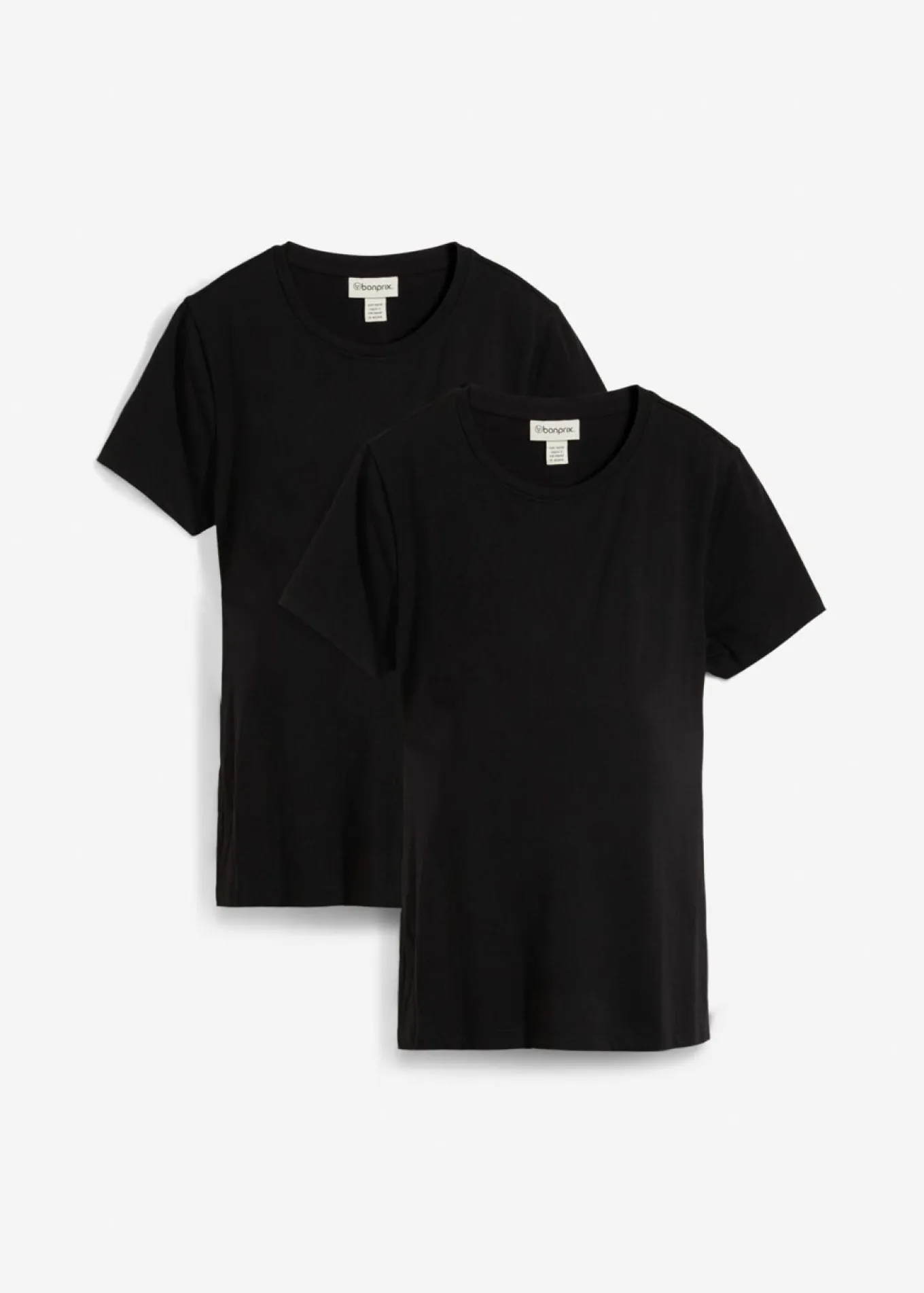 Camisetas premamá/de lactancia de algodón orgánico (2 unidades)