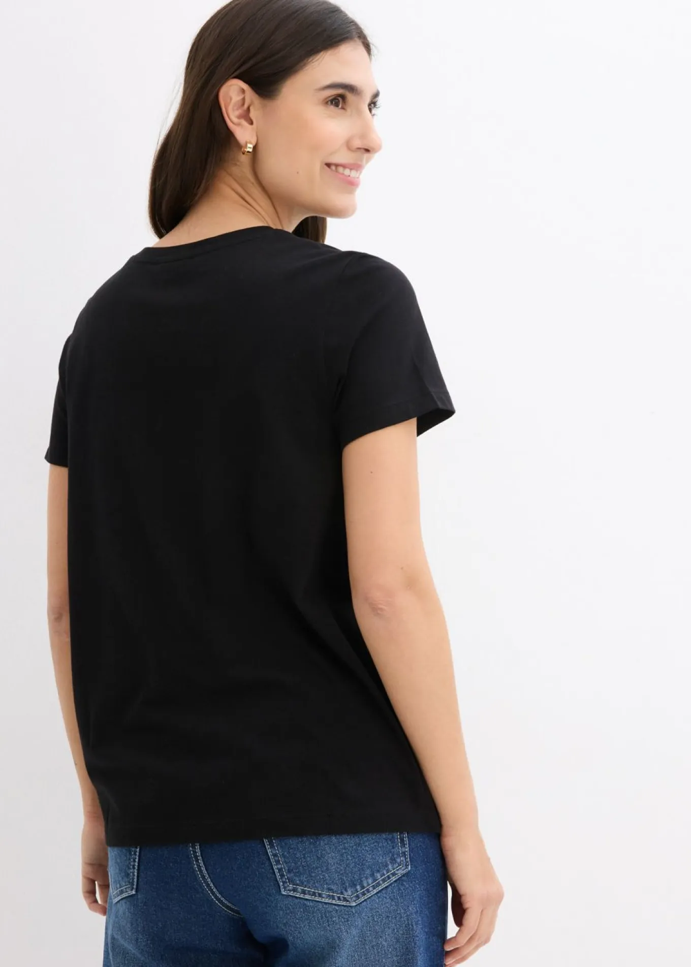 Camisetas premamá/de lactancia de algodón orgánico (2 unidades)