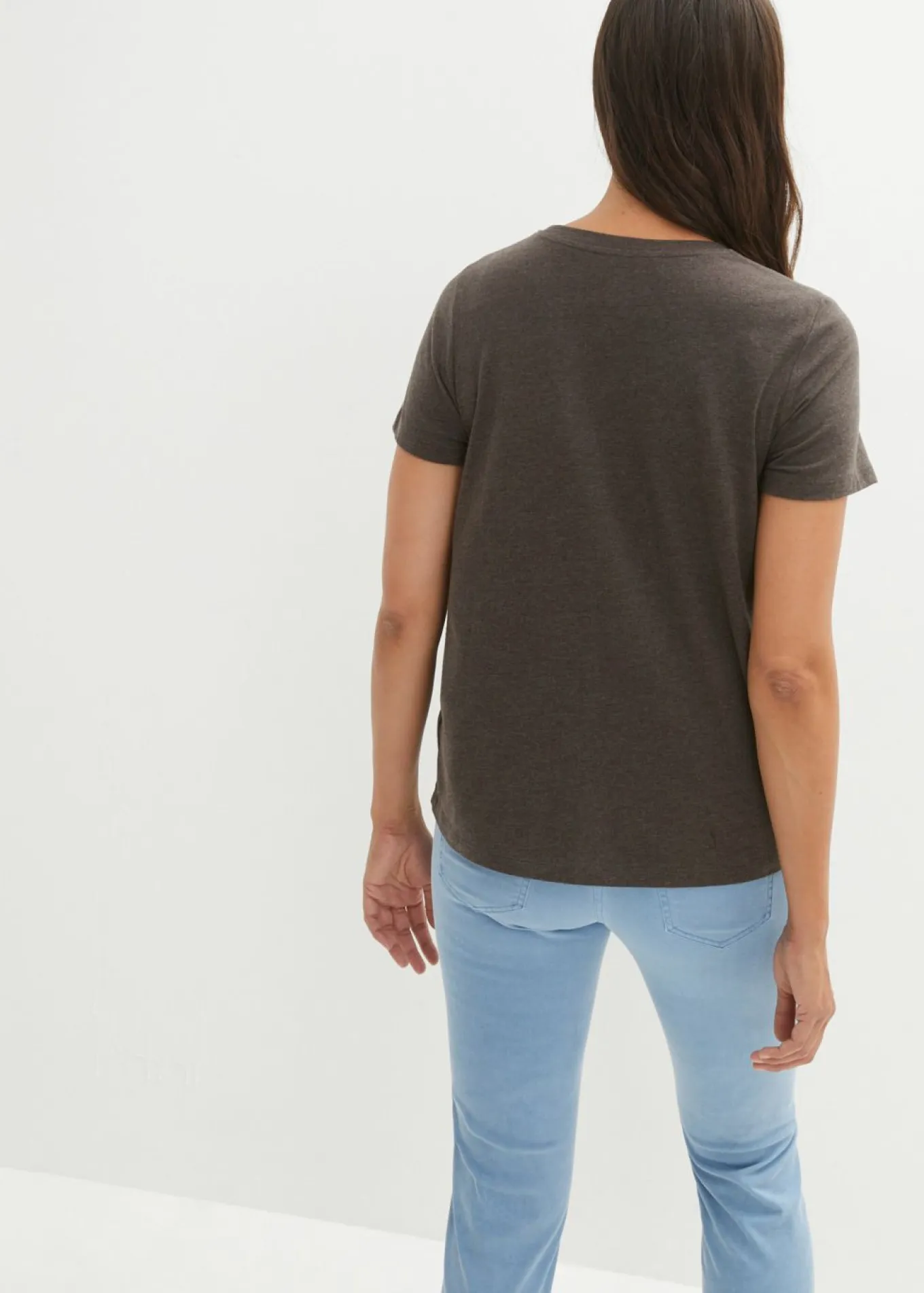 Camisetas premamá/de lactancia de algodón orgánico (2 unidades)