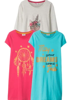 Camisón con algodón suave (3 unidades)