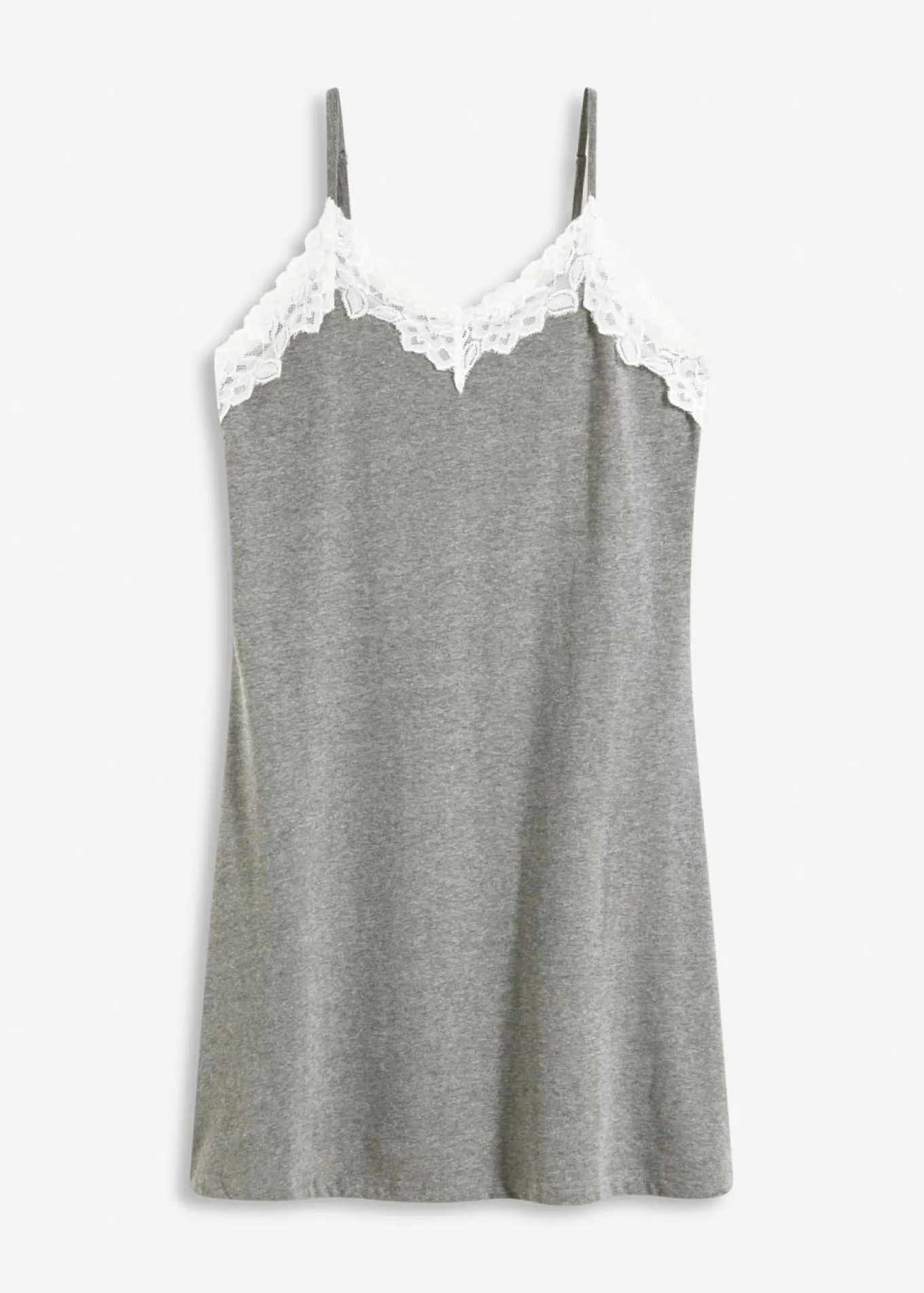 Camisón con tirantes finos