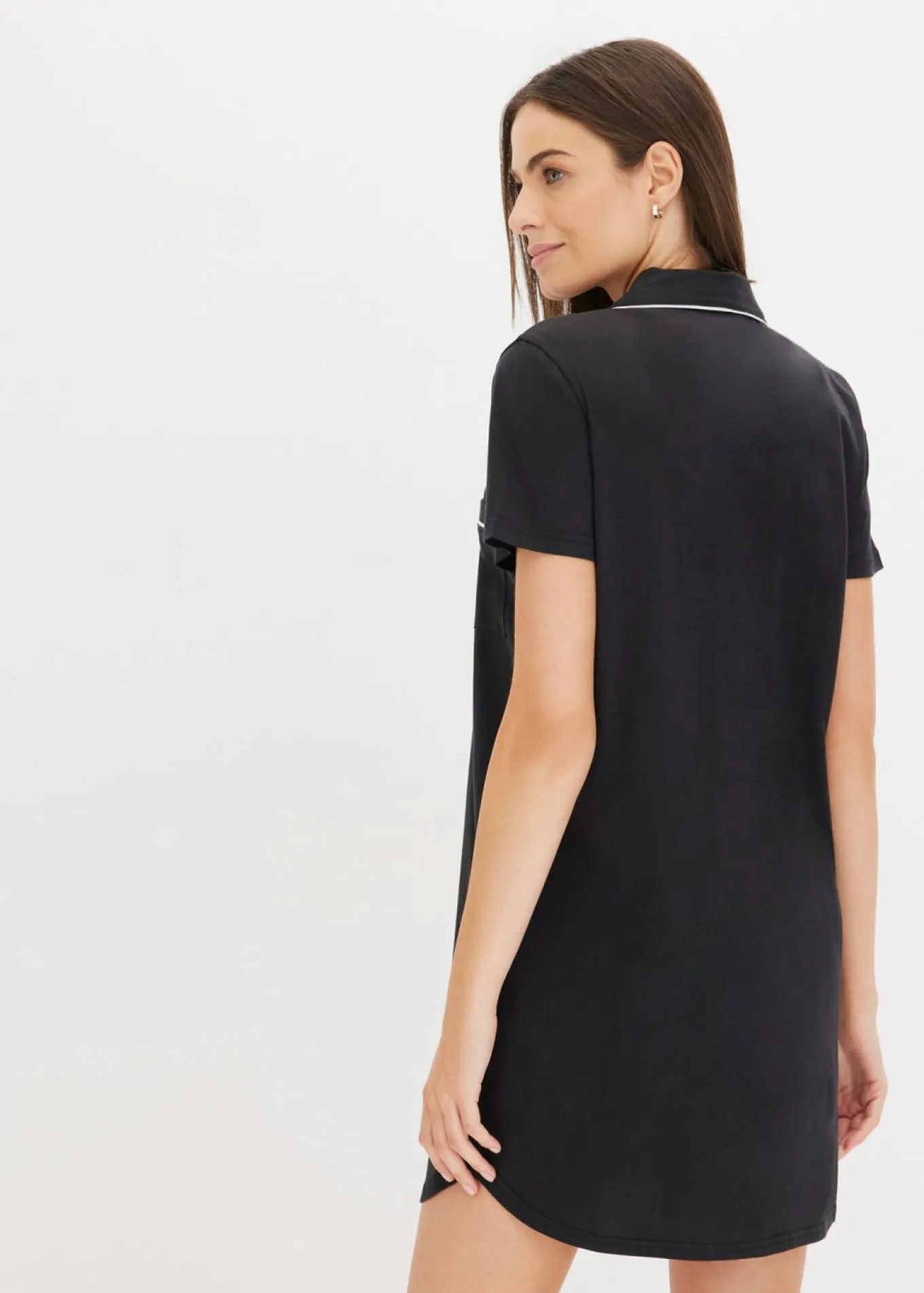 Camisón corto de algodón orgánico puro