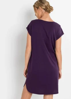 Camisón corto de algodón orgánico puro
