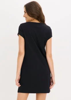 Camisón corto de algodón orgánico puro