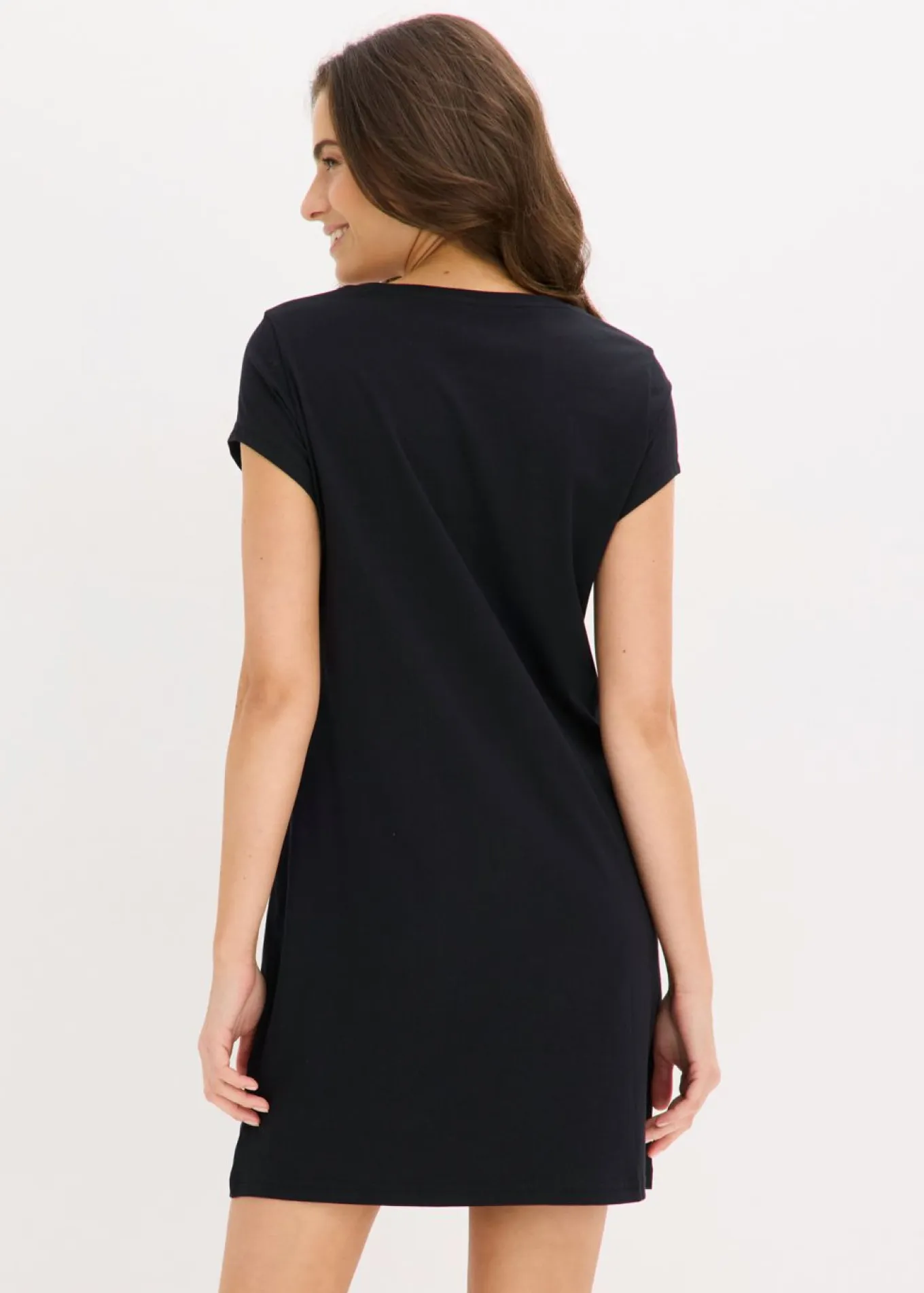 Camisón corto de algodón orgánico puro