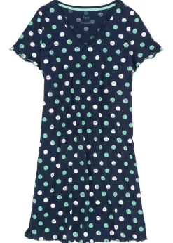 Camisón corto de algodón orgánico