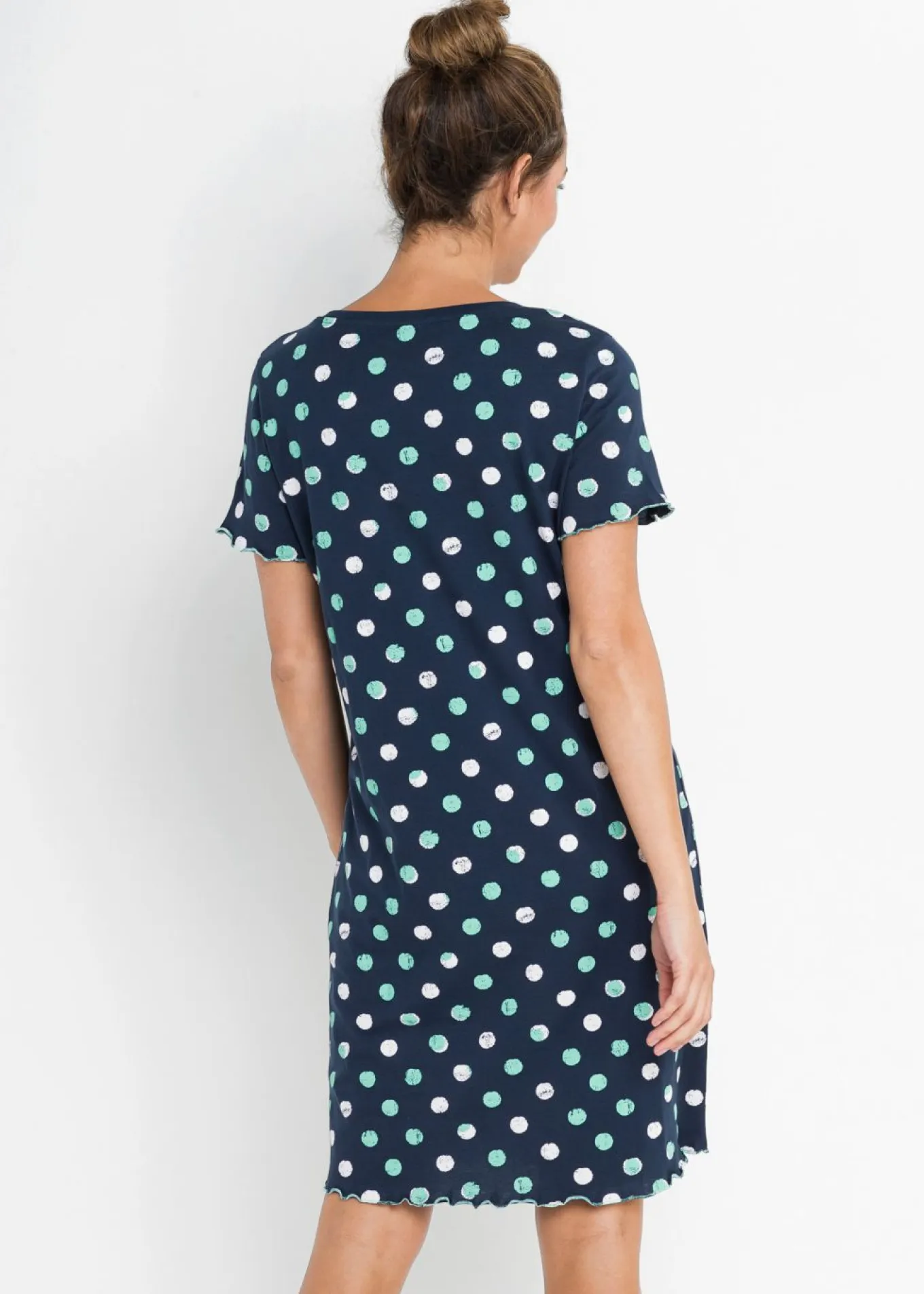 Camisón corto de algodón orgánico