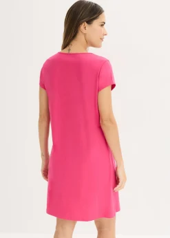 Camisón corto de algodón orgánico puro
