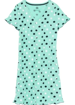 Camisón corto de algodón orgánico