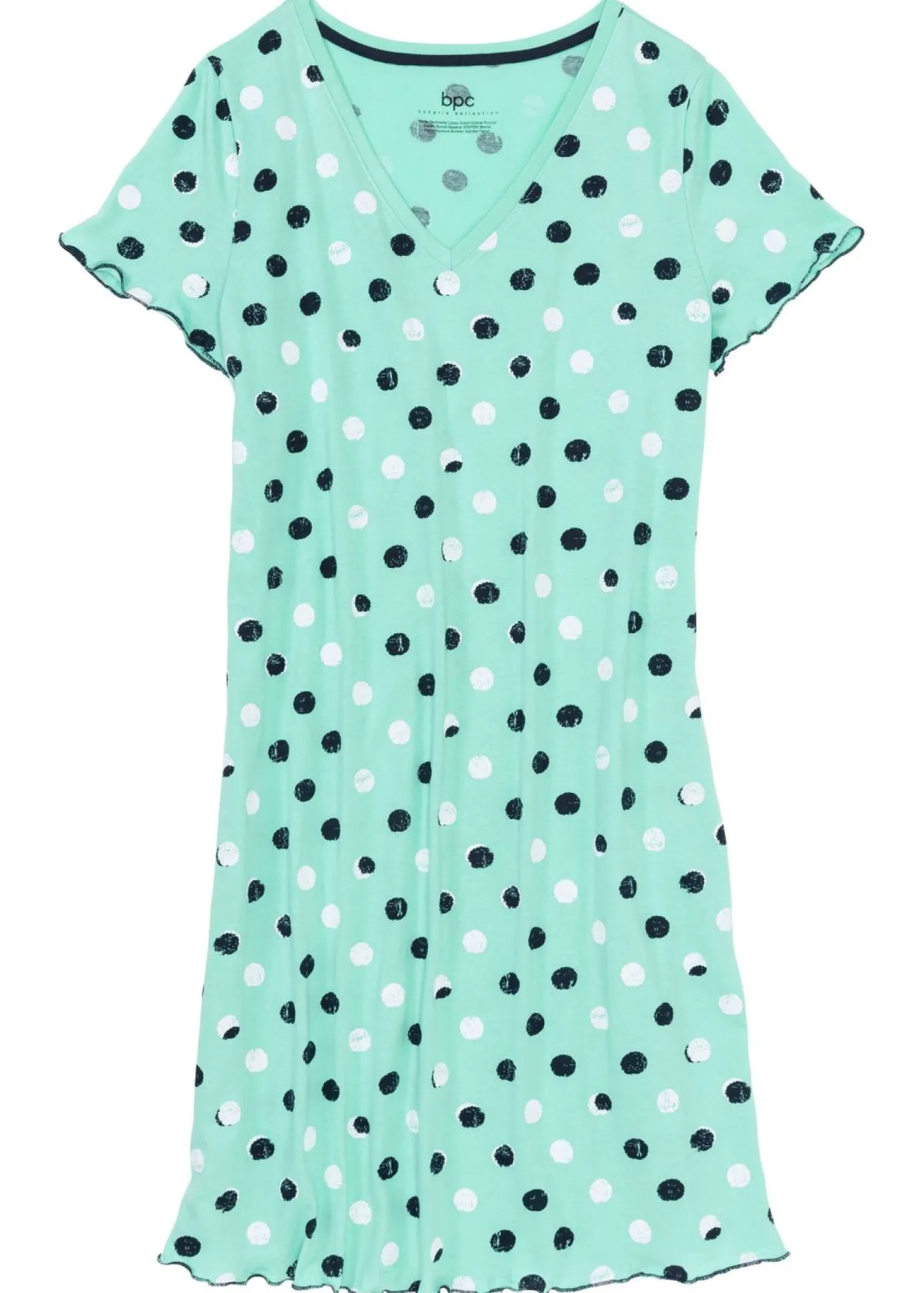 Camisón corto de algodón orgánico