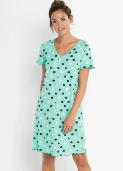 Camisón corto de algodón orgánico