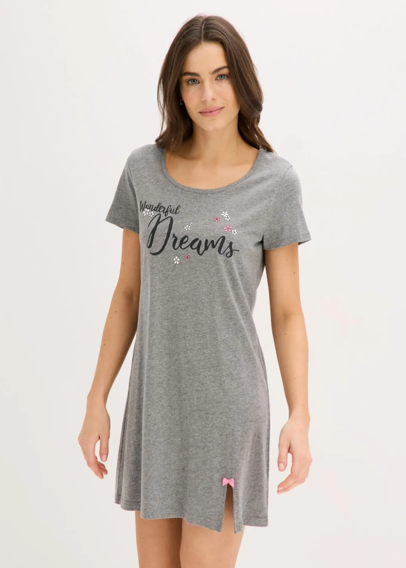 Camisón corto de algodón orgánico