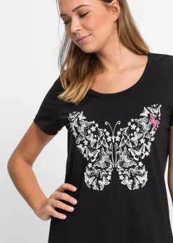 Camisón corto de algodón orgánico