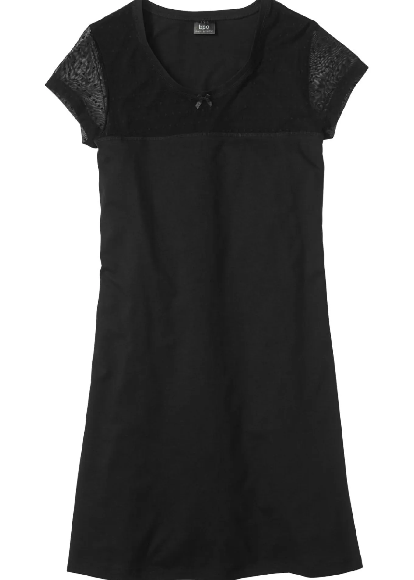 Camisón corto de algodón orgánico