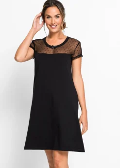 Camisón corto de algodón orgánico