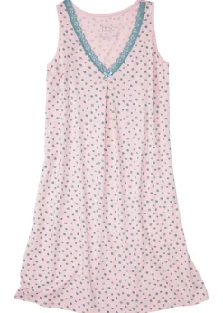 Camisón corto de mezcla suave de viscosa