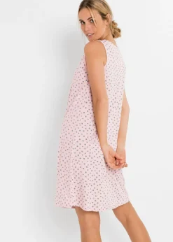 Camisón corto de mezcla suave de viscosa
