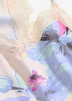 Camisón corto de suave mezcla de viscosa