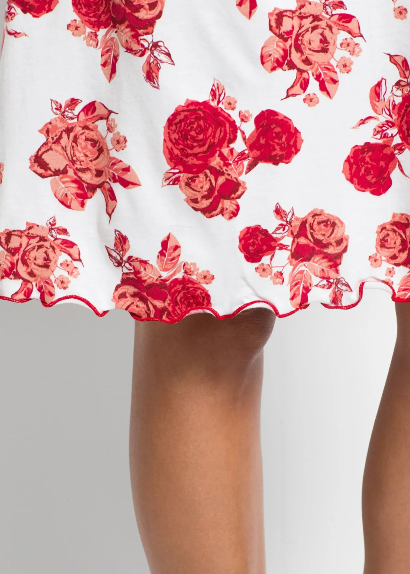 Camisón corto de suave mezcla de viscosa