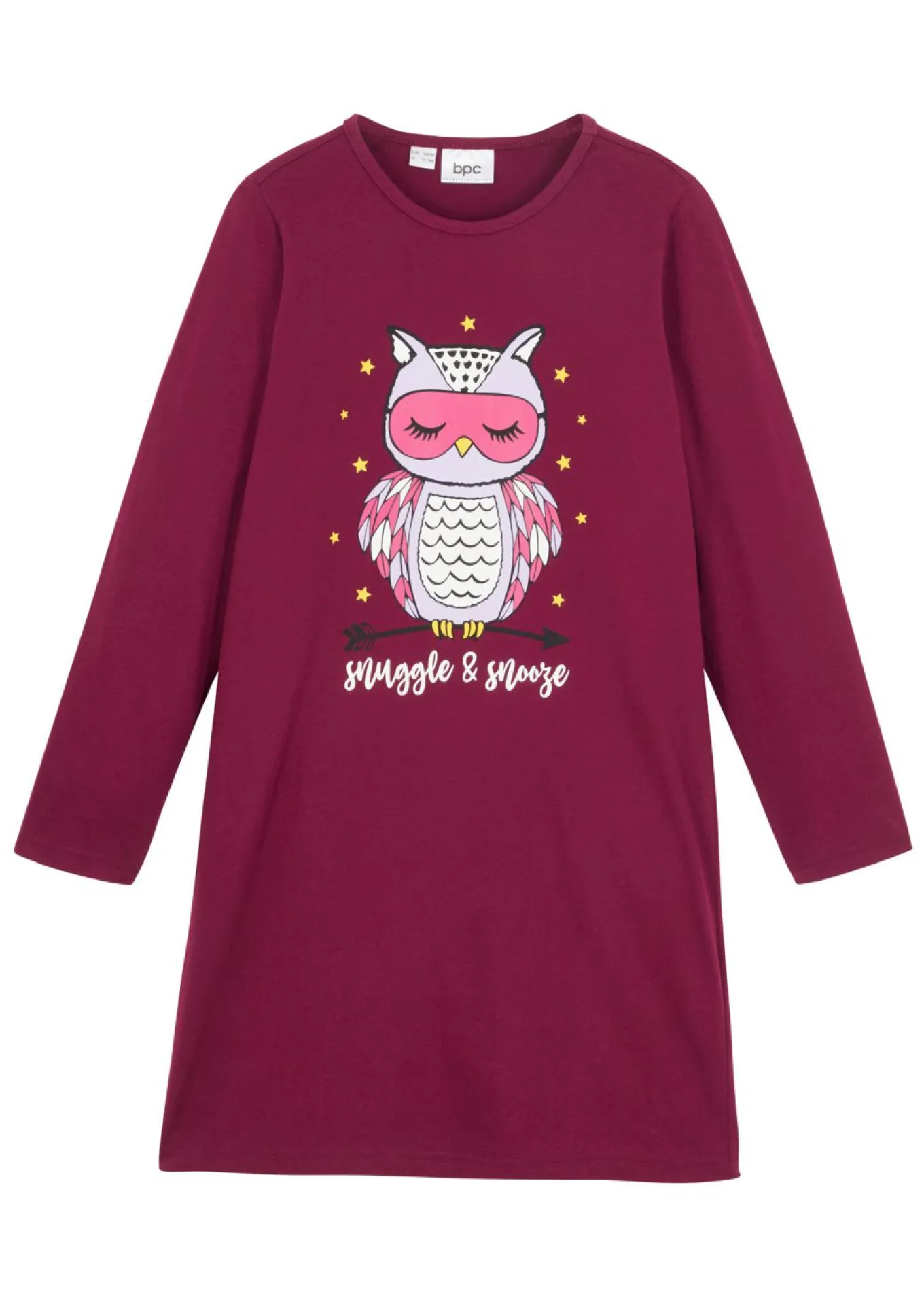 Camisón de algodón orgánico para niñas