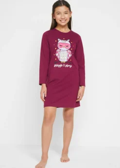 Camisón de algodón orgánico para niñas