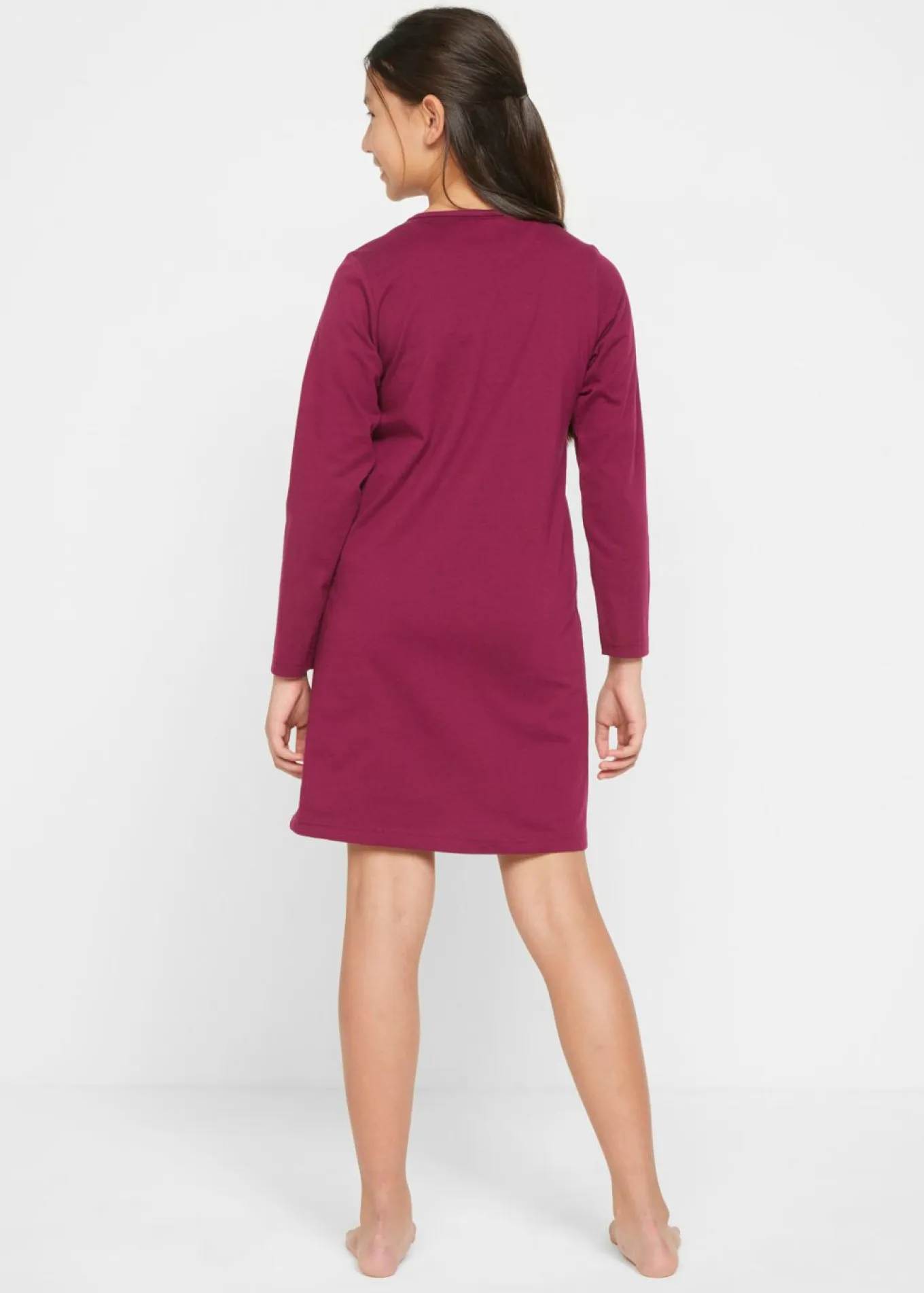 Camisón de algodón orgánico para niñas
