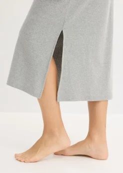 Camisón de canalé con botones