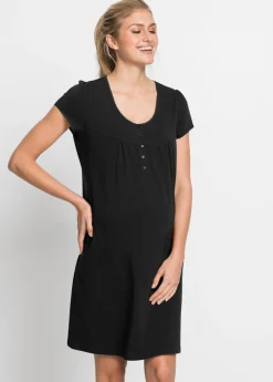 Camisón de lactancia de algodón orgánico