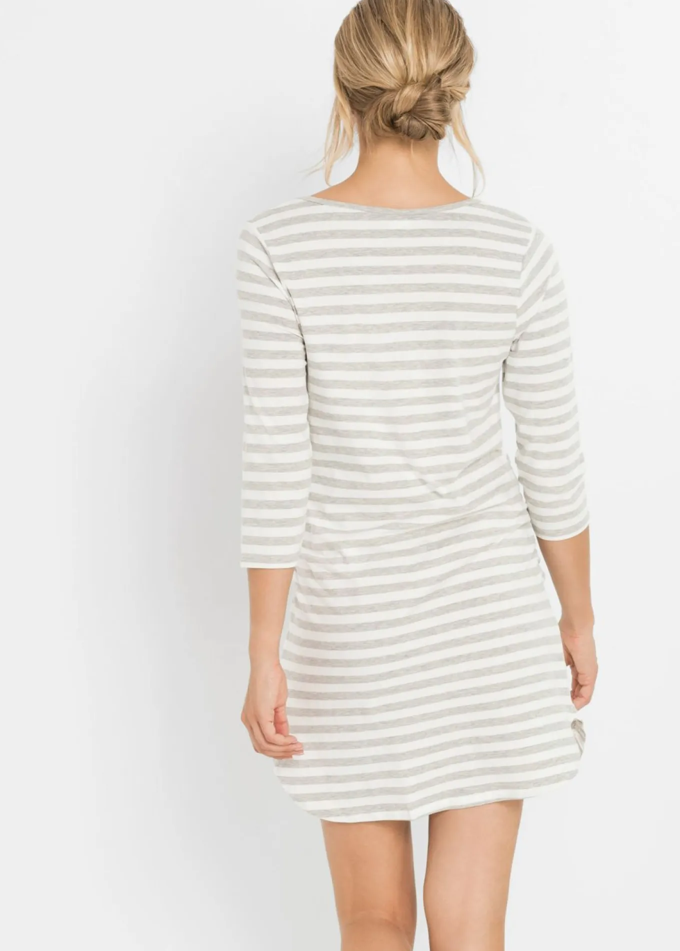 Camisón de lactancia de algodón