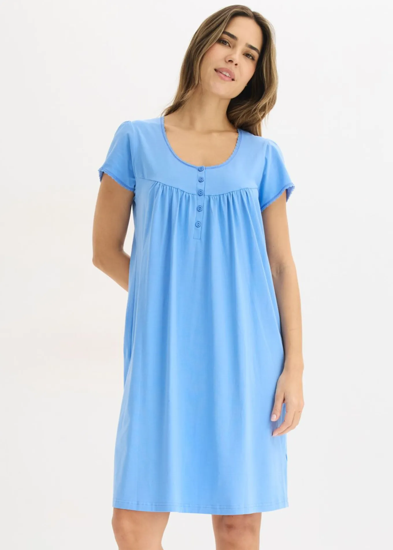Camisón de lactancia de algodón orgánico