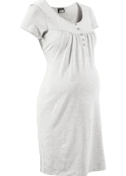 Camisón de lactancia de algodón orgánico