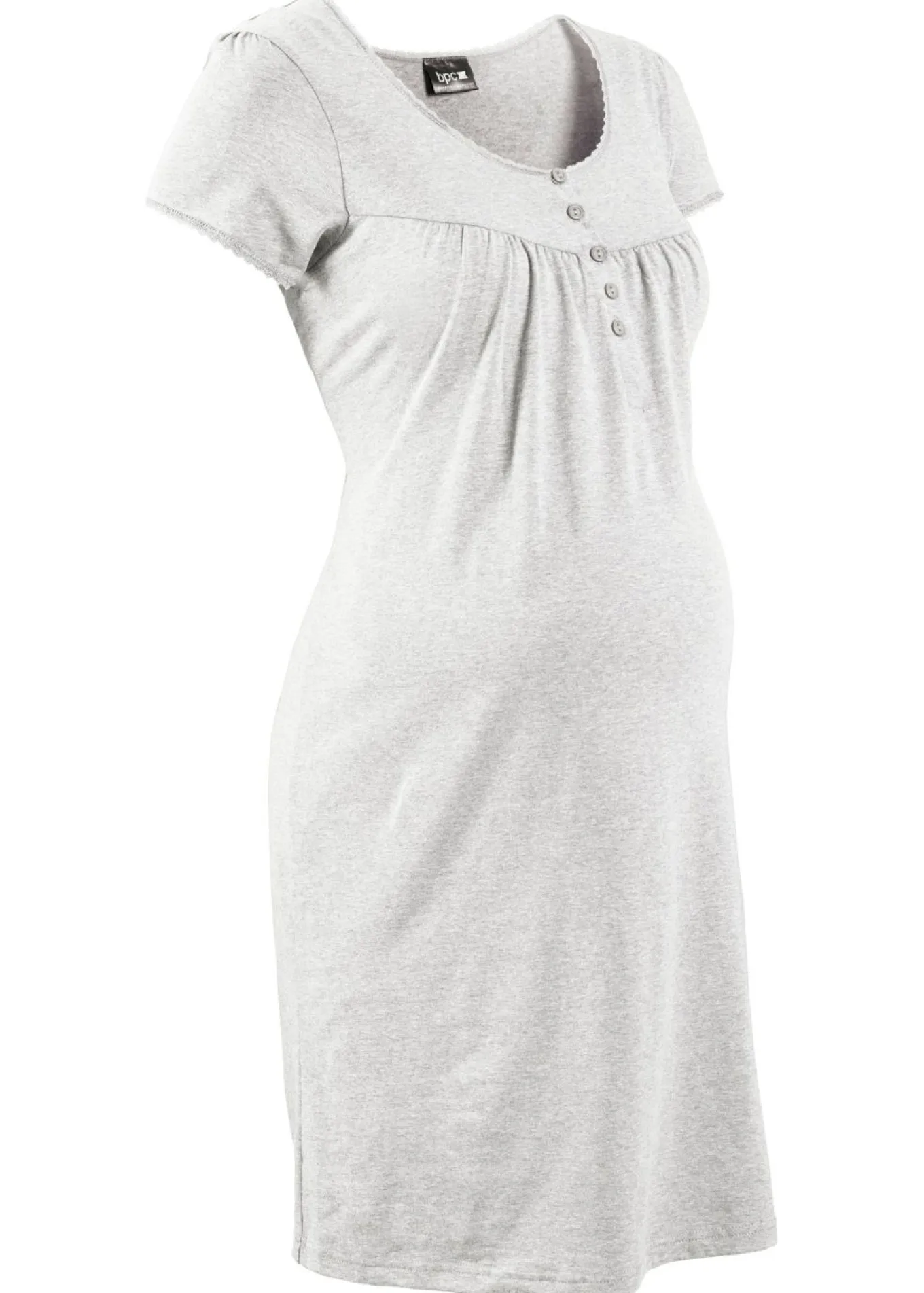 Camisón de lactancia de algodón orgánico