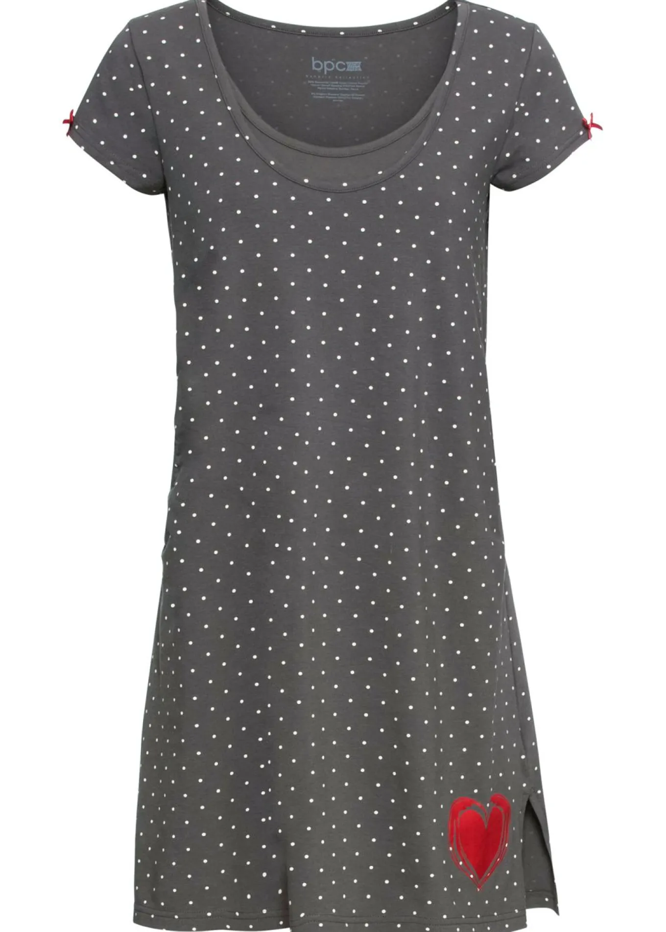 Camisón de lactancia de algodón orgánico