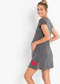 Camisón de lactancia de algodón orgánico