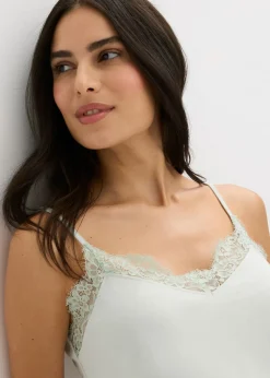 Camisón de mezcla de viscosa suave