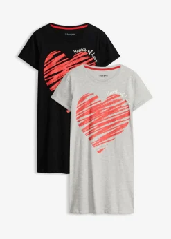 Camisones (2 unidades) de algodón puro