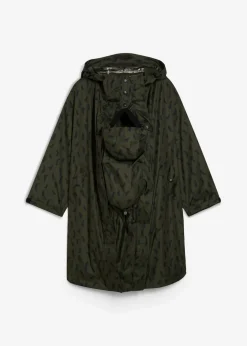 Capa impermeable premamá 3 en 1 con inserto de porteo y bolsa