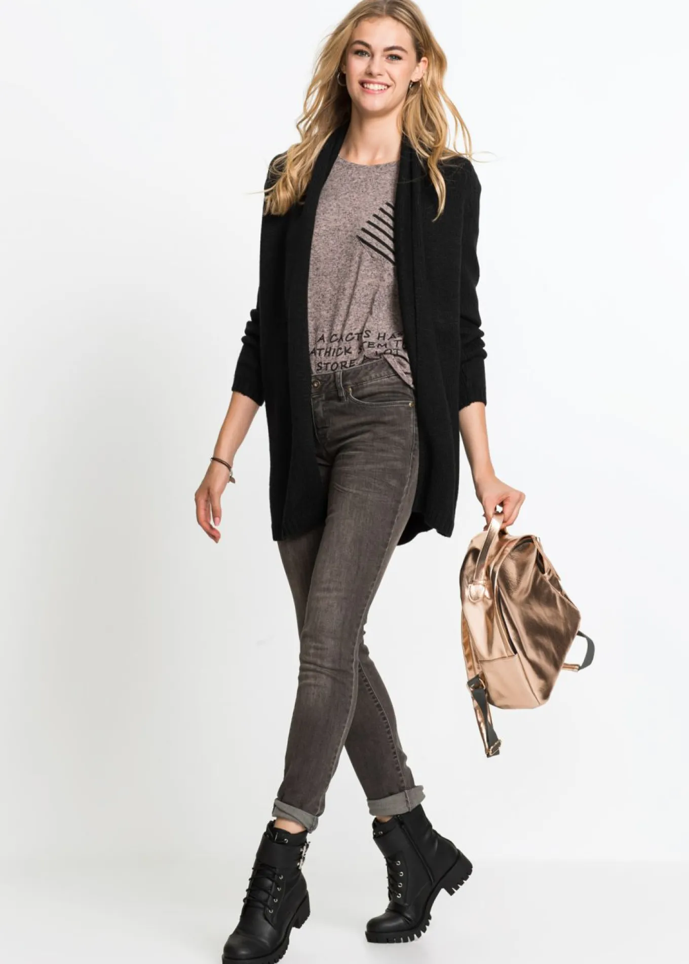 Cardigan holgado extra grande