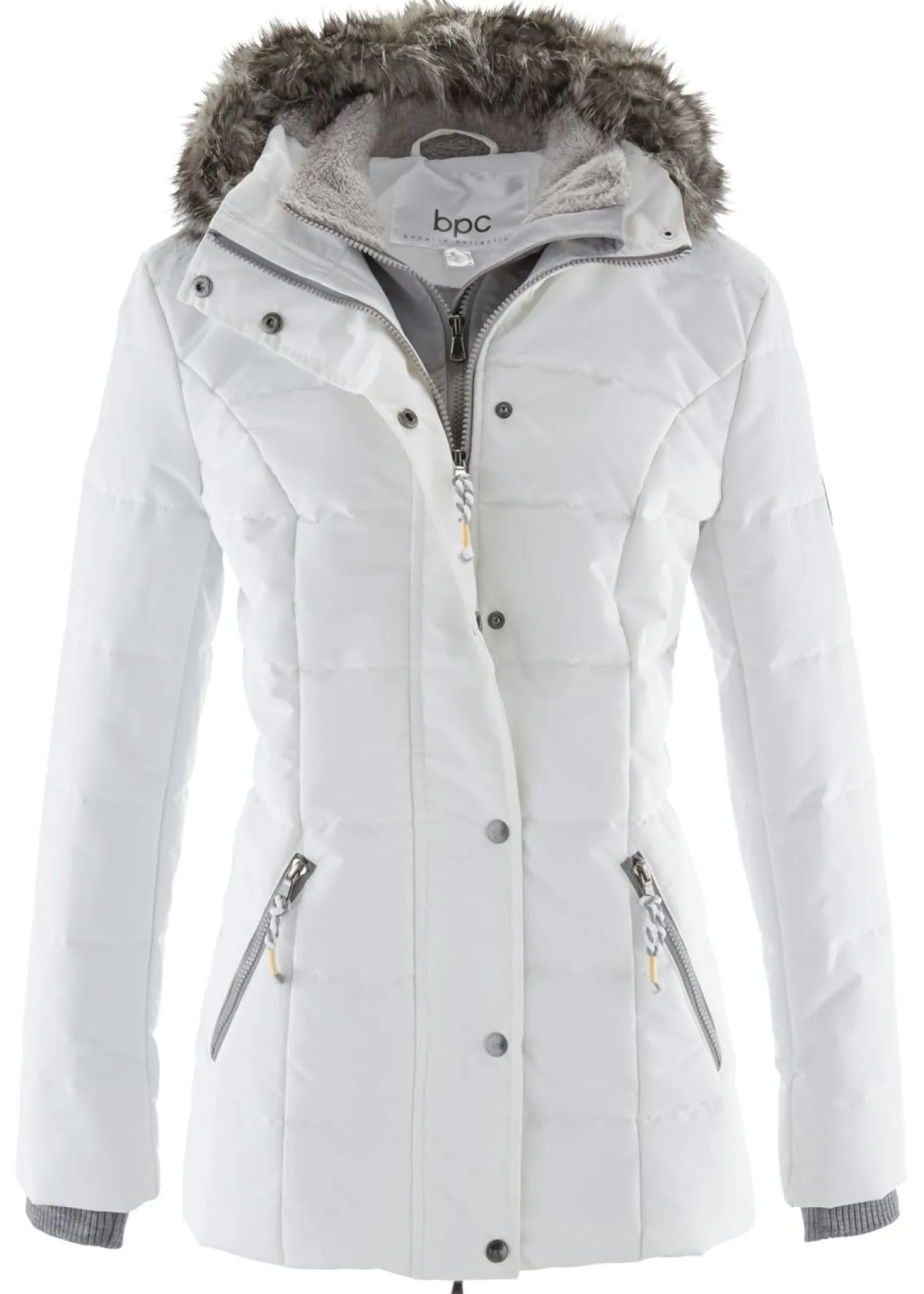 Cazadora de invierno con aspecto 2 en 1