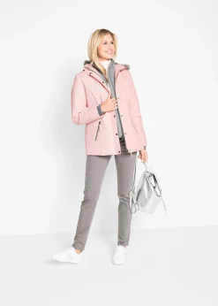 Cazadora de invierno con aspecto 2 en 1