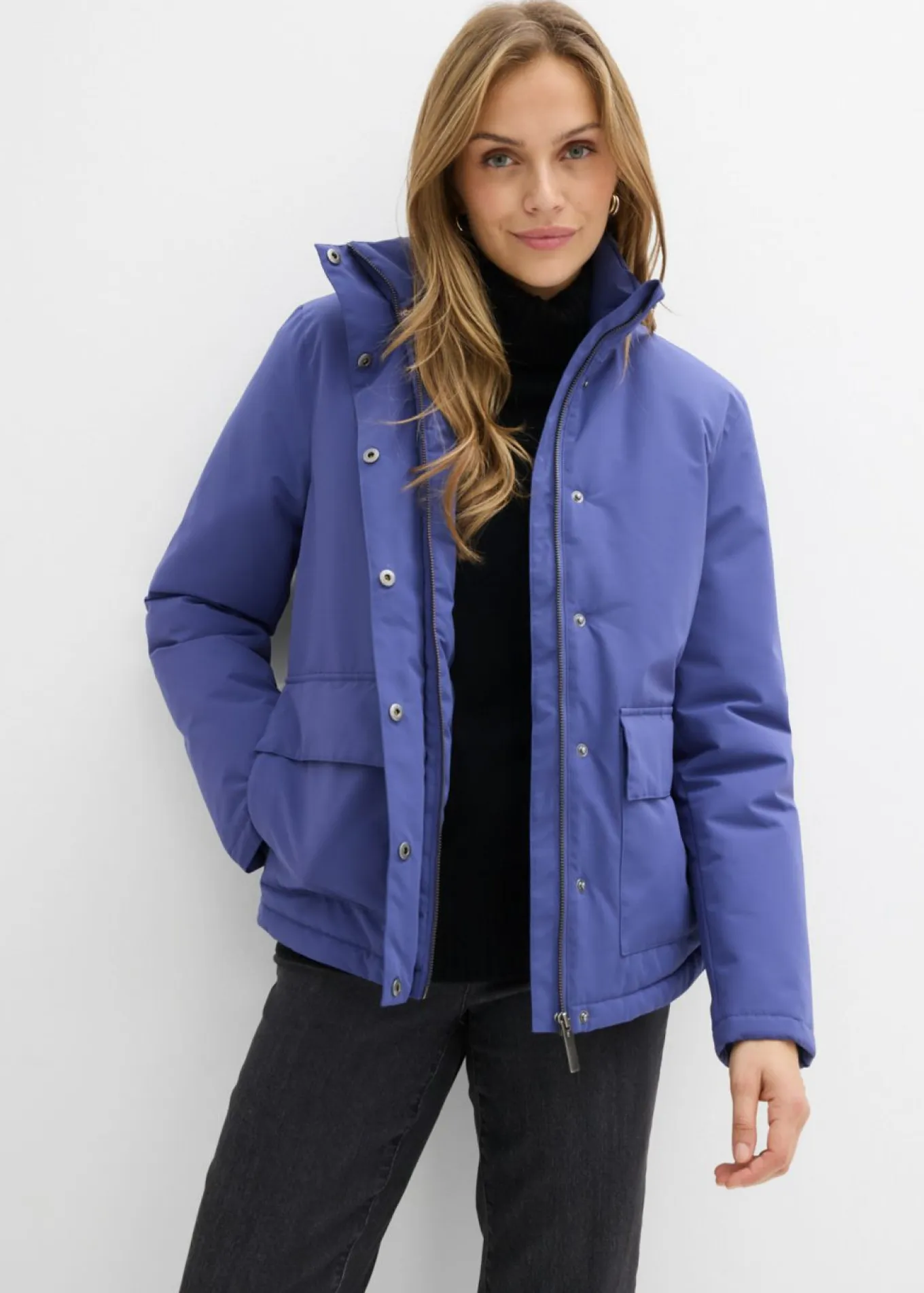 Cazadora de invierno con bolsillos