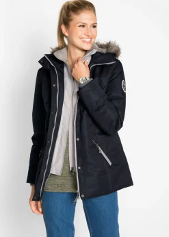 Cazadora de invierno con aspecto 2 en 1
