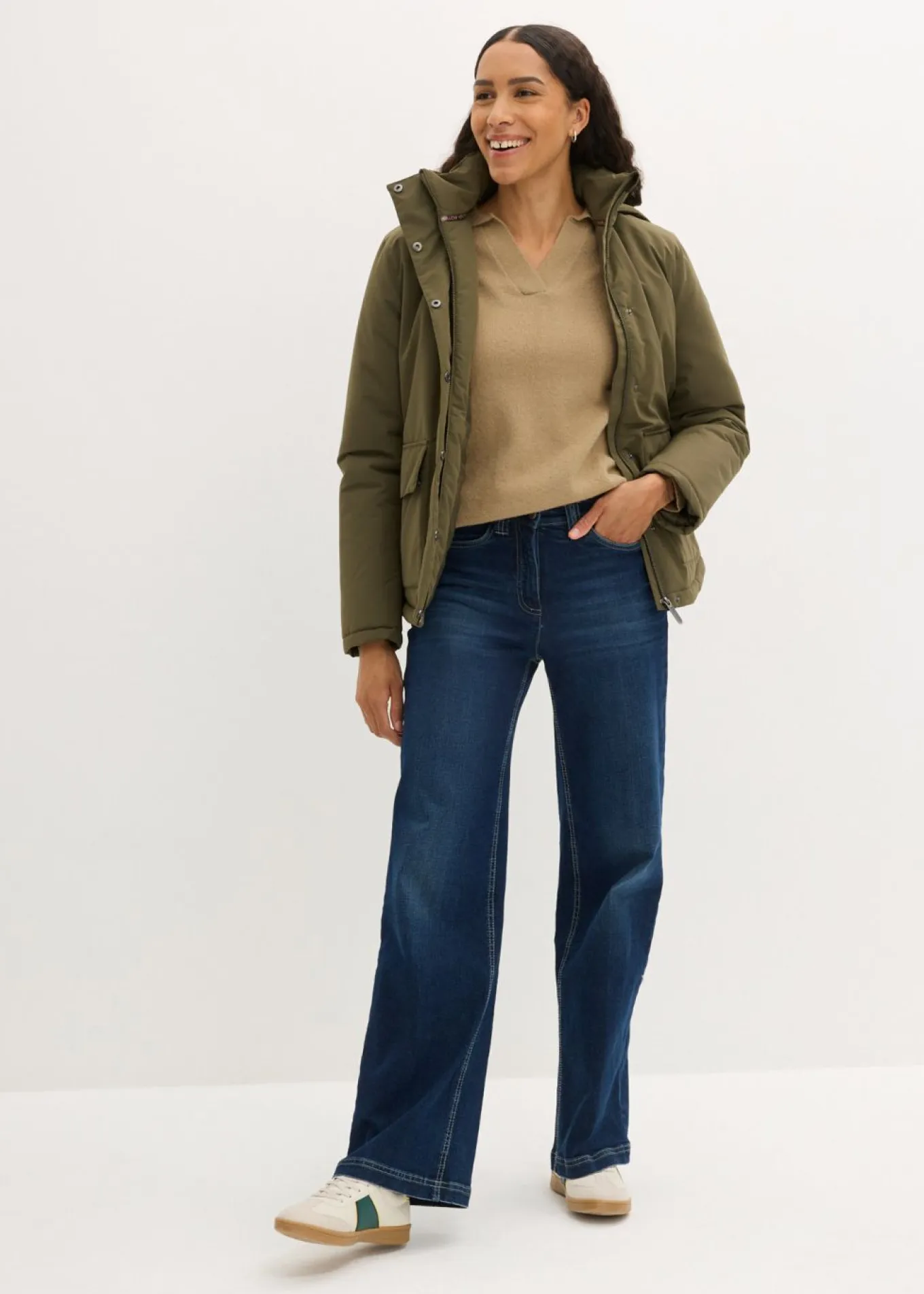 Cazadora de invierno con bolsillos