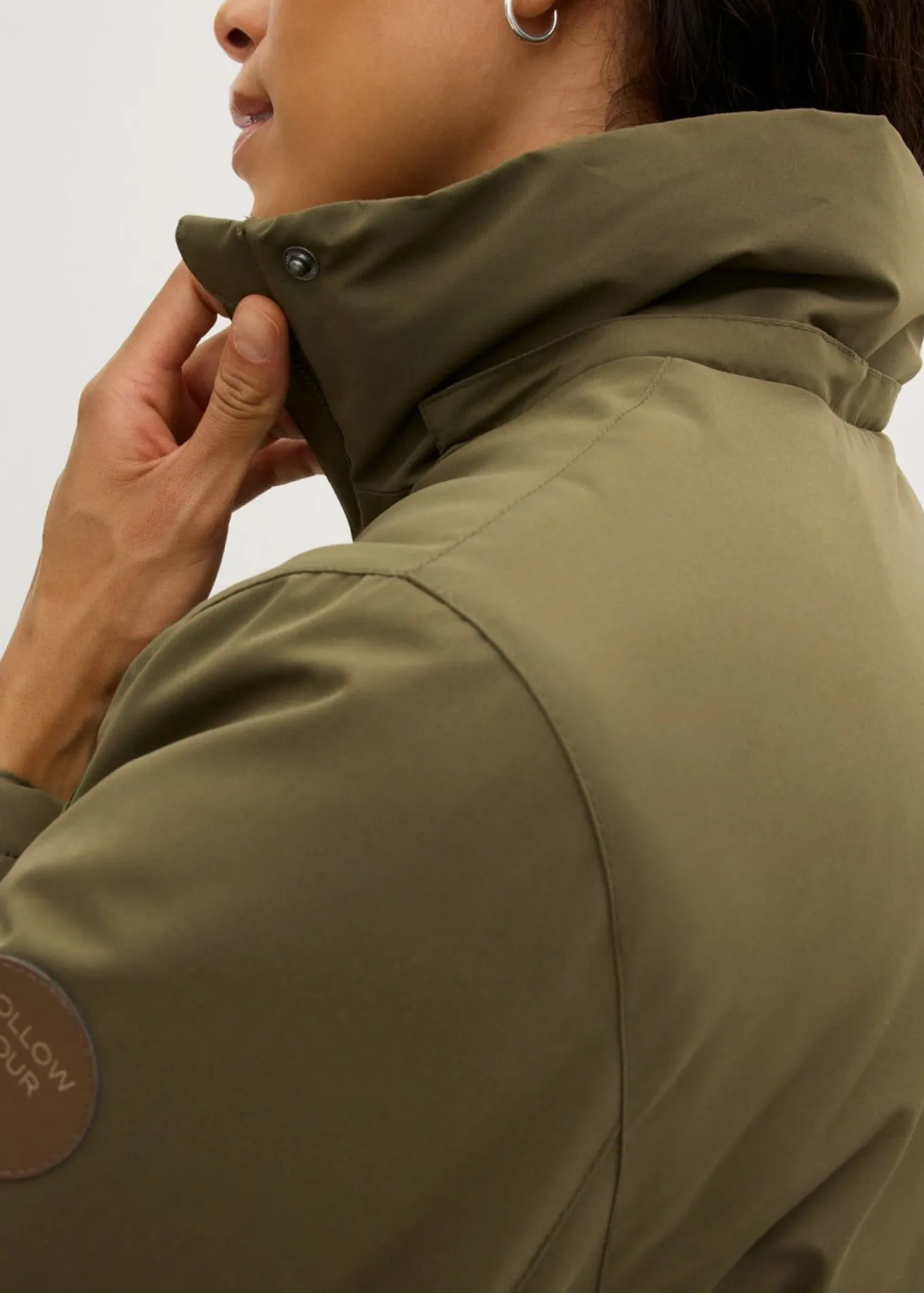 Cazadora de invierno con bolsillos