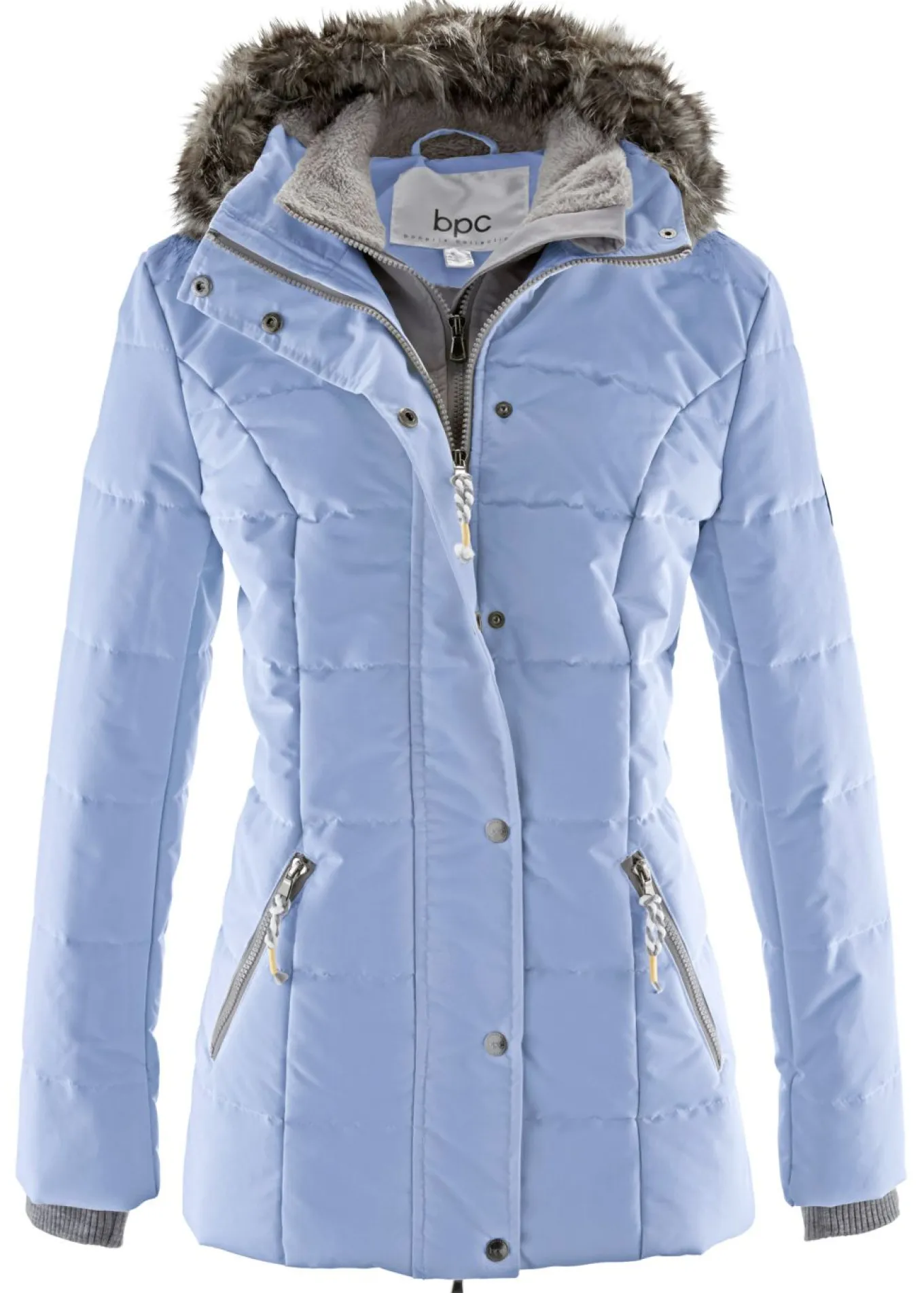 Cazadora de invierno con aspecto 2 en 1