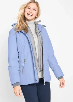 Cazadora de invierno con aspecto 2 en 1